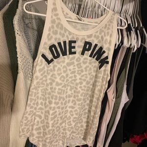 PINK Leopard Tank